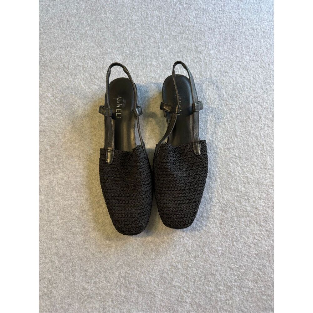 VANELi Janet crocheted slingback sandals 8